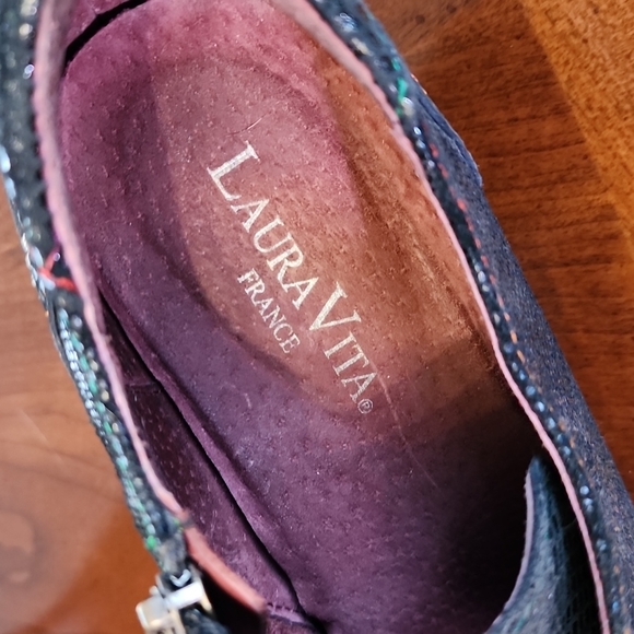 LAURA VITA polka dot & rainbow booties - Picture 6 of 9